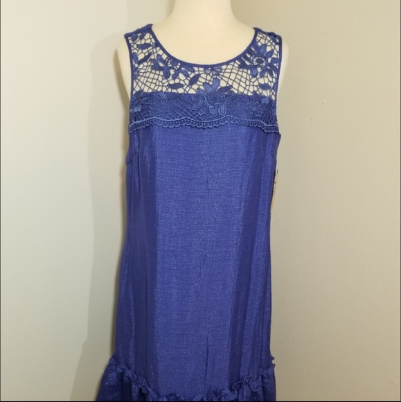 NWT! CREMIEUX MARILYN BLUEBERRY DRESS (6) - Picture 11 of 12